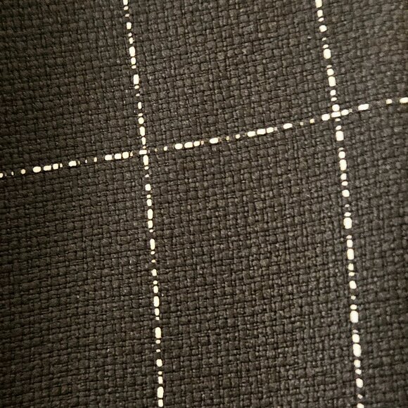 Calvin Klein long line elegant black blazer Career plaid Sophisticated jacket 8 - Picture 7 of 7